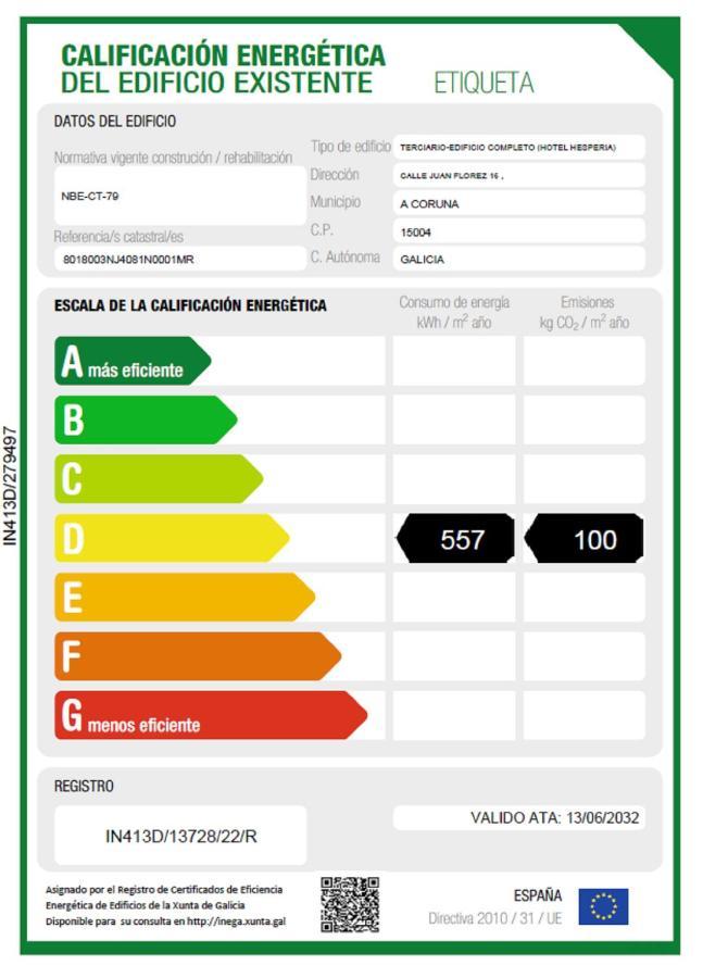 Hesperia A Coruna Centro Ngoại thất bức ảnh
